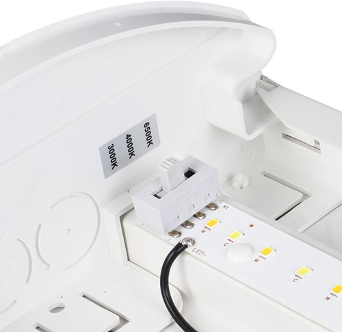 Pragmalux LED Batten Essence Opaal 150cm 27-47W 3450-6250lm 3000-4000-6500K 3-CCT (2x58W) wit + bewegingssensor-4