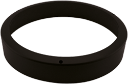 Pragmalux LED Bulkhead Venus G2 300 Ring Zwart RAL9004