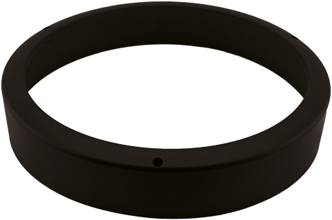 Pragmalux LED Bulkhead Venus G2 300 Ring Zwart RAL9004