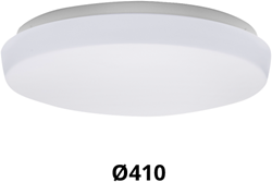 Pragmalux LED Plafonniere / Wandarmatuur Polo G3 IP64 22W 3000K-6000K 3-CCT 1950-2150lm 410 (1x32W)