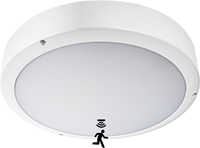 Pragmalux LED Bulkhead Venus G2 IP65 2,7W-5W 3000K-5000K 3-CCT 295-570lm 300 + Step-dim bewegingssensor