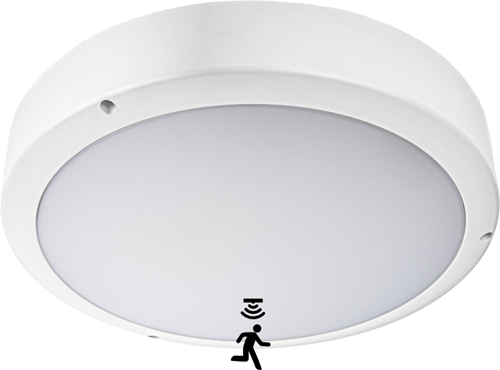 Pragmalux LED Bulkhead Venus G2 IP65 2,7W-5W 3000K-5000K 3-CCT 295-570lm 300 + Step-dim bewegingssensor