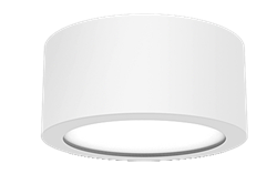 Pragmalux LED Downlight Essence G2 IP54 wit opbouw max. 15W 3000K-6000K 3-CCT max. 1650lm 100D Ø150x80(H) Buitenmaat excl. LED Driver