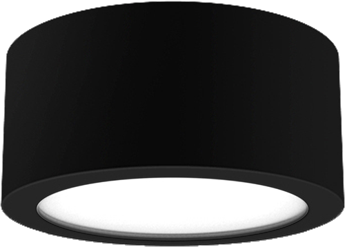 Pragmalux LED Downlight Essence G2 IP54 zwart opbouw max. 15W 3000K-6000K 3-CCT max. 1650lm 100D Ø150x80(H) Buitenmaat excl. LED Driver