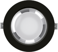 Pragmalux LED Downlight Fora IP65 172 - 150 25-30W 2350-3250lm 3000K-4000K 2-CCT zwart +Universele LED Driver (DALI2, 1-10V, Push-dim)-5