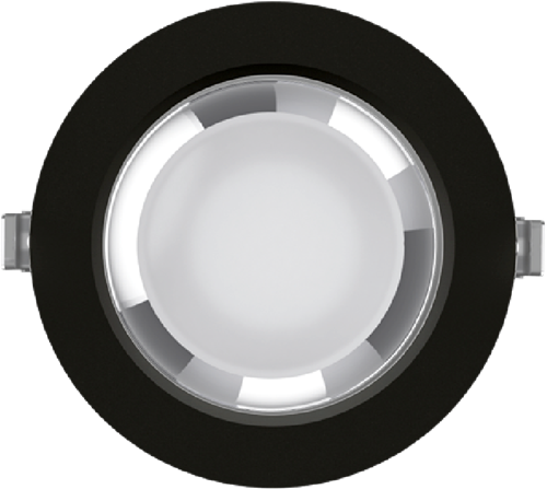 Pragmalux LED Downlight Fora IP65 172 - 150 25-30W 2350-3250lm 3000K-4000K 2-CCT zwart +Universele LED Driver (DALI2, 1-10V, Push-dim)-5