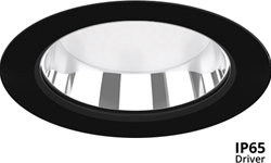 Pragmalux LED Downlight Fora IP65 172 - 150 23W 2300-2350lm 3000K-4000K 2-CCT zwart +IP65 Driver