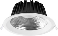 Pragmalux LED Downlight Mondial IP54 facet wit licht verdiept 6-19,5W 725-2450lm 3-CCT CRI>90 UGR<19 60D BØ176 - GØ150-160 +Philips driver incl.3P snoer splitter, 1 in 2 uit-3