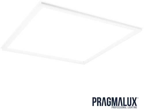 Pragmalux LED Frame Paneel Conto 60x60cm 20-40W 3CCT 3000K-3500K-4000K 2300-5000lm wit + Driver (4x14W)