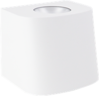 Pragmalux LED Gevelarmatuur Briq Up/Down IP65 C4 Down 7W 800-840lm Up 3W 400-420lm 3000-4000K 2CCT Wit RAL 9003 + Daglichtsensor-2