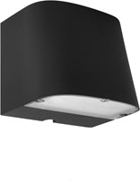 Pragmalux LED Gevelarmatuur Briq Up/Down IP65 C4 Down 7W 800-840lm Up 3W 400-420lm 3000-4000K 2CCT Grafiet Zwart RAL9011