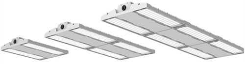 Pragmalux LED Balvast Sporthalarmatuur Lineo IP66 IK10 400W 4000K 56000lm 80x100D (3 Units) Grijs - 0-10V Dimbaar-3
