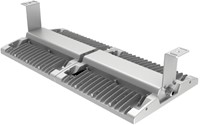 Pragmalux LED Balvast Sporthalarmatuur Lineo IP66 IK10 400W 4000K 56000lm 80x100D (3 Units) Grijs - 0-10V Dimbaar-8