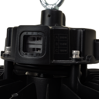 Pragmalux LED Highbay Storm G3 100-200W 3000K-5000K 3CCT 17000-34000lm 60D 0-10V Dimbaar Zwart (250-400W)-4