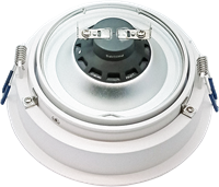 Pragmalux Inbouwspot Dome AR111 Rond Verdiept Kantelbaar wit RAL9003 - Incl. G53 Fitting-2