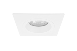 Pragmalux Inbouwspot Ados Vierkant Wit - Incl. GU10 Fitting
