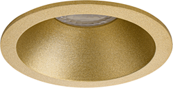 Pragmalux Inbouwspot Apollo Rond Verdiept Goud RAL1003 - Incl. GU10 Fitting