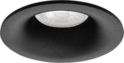 Pragmalux Inbouwspot Nero Rond Zwart - Incl. GU10 Fitting