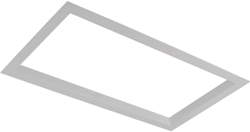 Pragmalux LED Inbouwspot Squadro 2V Grijs 215x390 Buitenmaat - Gatmaat 205x370