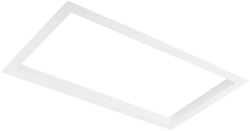 Pragmalux LED Inbouwspot Squadro 2V Wit 215x390 Buitenmaat - Gatmaat 205x370