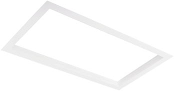 Pragmalux LED Inbouwspot Squadro 2V Wit 215x390 Buitenmaat - Gatmaat 205x370
