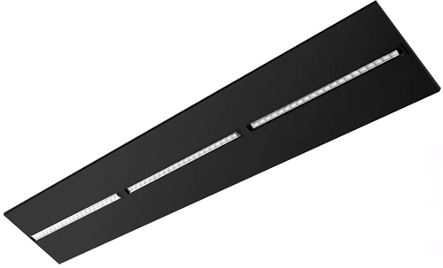 Pragmalux LED Inlegarmatuur Modul 30x150cm 26-30W 3500-4200lm 3000K-4000K 2CCT UGR<16 zwart RAL9005 +driver-6