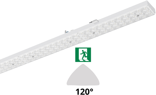 Pragmalux PRX Retroline LED-module NORTON NLS-T8 60-32W 8235-4392lm 4000K 120D noodverlichting 3h 600lm