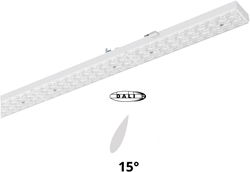 Pragmalux PRX-Line LED module HO 1528mm 75-22W 12000-3520Lm 3000K asymmetrisch Links 15D DALI