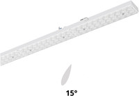 Pragmalux PRX-Line LED module HO 1528mm dipswitch 75-22W 12900-3785Lm 6500K asymetrisch Links 15D