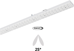 Pragmalux PRX-Line LED module 1528mm 60 Watt 9150lm 6500K Dubbel asymmetrisch 25 DALI