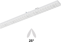 Pragmalux PRX-Line LED module HO 1528mm 75-22W 12900-3785Lm 4000K asymmetrisch dubbel 25D
