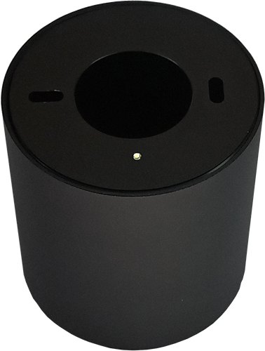 Pragmalux Opbouwspot Cinto Rond Zwart - Incl. GU10 Fitting-2
