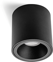Pragmalux Opbouwspot Cinto Rond Ring Zwart-1