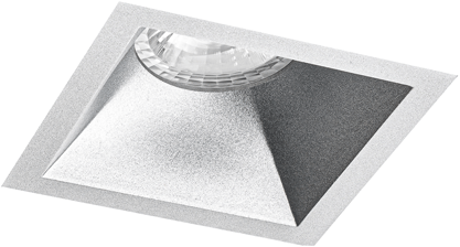 Pragmalux Opbouwspot Cinto Vierkant Ring Zilver