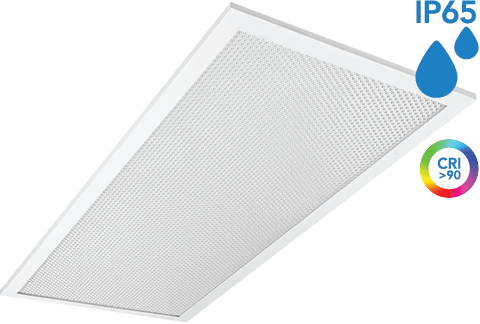 Pragmalux LED Paneel 30x60cm Sigma G2 IP65 CRI>90 6-20W 5000K-6500K 2-CCT 800-2600lm UGR<19 +Philips Driver (2x14W/2X18W)