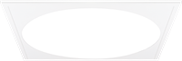 Pragmalux LED Paneel 60x60cm Rondix IP54 20-40W 3000K-3500K-4000K 3CCT 2300-5000lm UGR<19 wit RAL9016 + Driver incl.incl. 3P Aansluitsnoer (4x14W)-2