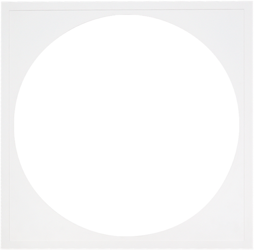 Pragmalux LED Paneel 60x60cm Rondix IP54 28-40W 3000K-3500K-4000K 3CCT 3250-5000lm UGR<19 wit RAL9016 + Philips Driver (4x14W)-1