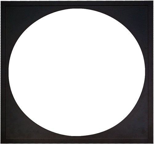 Pragmalux LED Paneel 60x60cm Rondix IP54 36W 3CCT 4150-4500lm UGR<19 zwart RAL9005 + Philips DALI-2 Driver (4x14W)-1