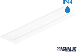 Pragmalux LED Paneel Flexcore IP44 30x120cm 26-39W 3600-5500lm 3000K-3500K-4000K 3CCT CRI >90 UGR<19 wit RAL9003 +driver