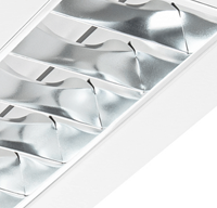 Pragmalux LED Bandrasterarmatuur 11x150cm opbouw 28W 3600lm 4000K UGR<16 Hoogglans DALI-2