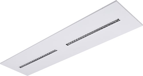 Pragmalux LED Inlegarmatuur Modul 30x120cm 18,5-30W 2500-4200lm 3000K-4000K 2CCT UGR<16 wit RAL9003 +Universele driver (DALI2, 1-10V, push-dim)-4
