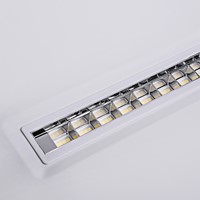 Pragmalux LED Inlegarmatuur Modul 60x60cm 18,5-30W 2500-4200lm 3000K-4000K 2CCT UGR<16 wit RAL9003 +Universele driver (DALI2, 1-10V, push-dim)-1
