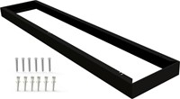 Pragmalux LED Paneel Opbouwset G2 Zwart 30x120cm