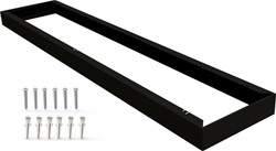 Pragmalux LED Paneel Opbouwset G2 Zwart 30x120cm