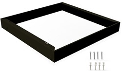 Pragmalux LED Paneel Opbouwset G2 Zwart 60x60cm
