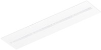 Pragmalux LED Paneel Optic witte reflector 30x120cm 26-36W 3550-4750lm 3000K-3500K-4000K 3CCT CRI>90 UGR<16 wit RAL9003 + Philips driver