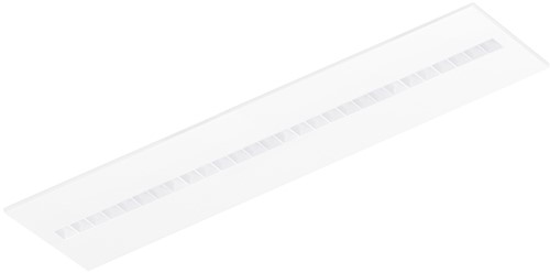Pragmalux LED Paneel Optic witte reflector 30x120cm 26-36W 3550-4750lm 3000K-3500K-4000K 3CCT CRI>90 UGR<16 wit RAL9003 + Philips driver