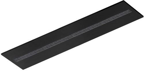 Pragmalux LED Paneel Optic transparant reflector 30x120cm 26-36W 3600-4800lm 3000K-3500K-4000K 3CCT CRI>90 UGR<16 zwart RAL9005 + Philips driver