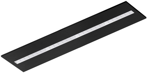 Pragmalux LED Paneel Optic witte reflector 30x120cm 26-36W 3550-4750lm 3000K-3500K-4000K 3CCT CRI>90 UGR<16 zwart RAL9005 + Philips driver