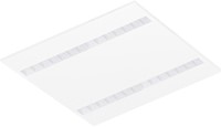 Pragmalux LED Paneel Optic witte reflector 60x60cm 26-36W 3550-4750lm 3000K-3500K-4000K 3CCT CRI>90 UGR<16 wit RAL9003 + Philips driver